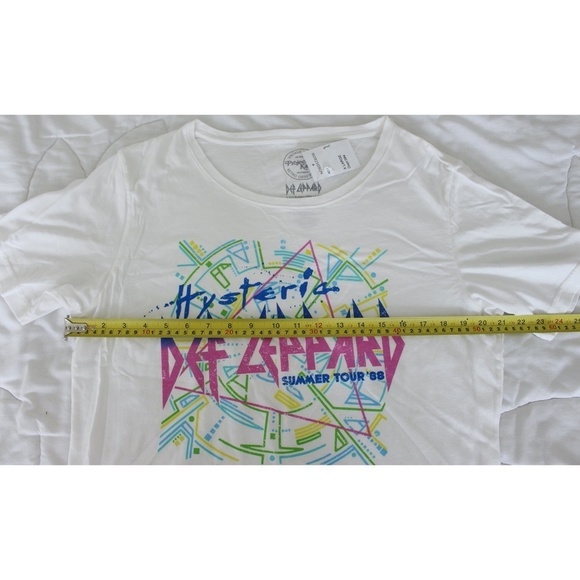 New w/Tags - Def Leppard - Hysteria 1988 Summer Tour Band Tee XL -Project Karma - Picture 4 of 7